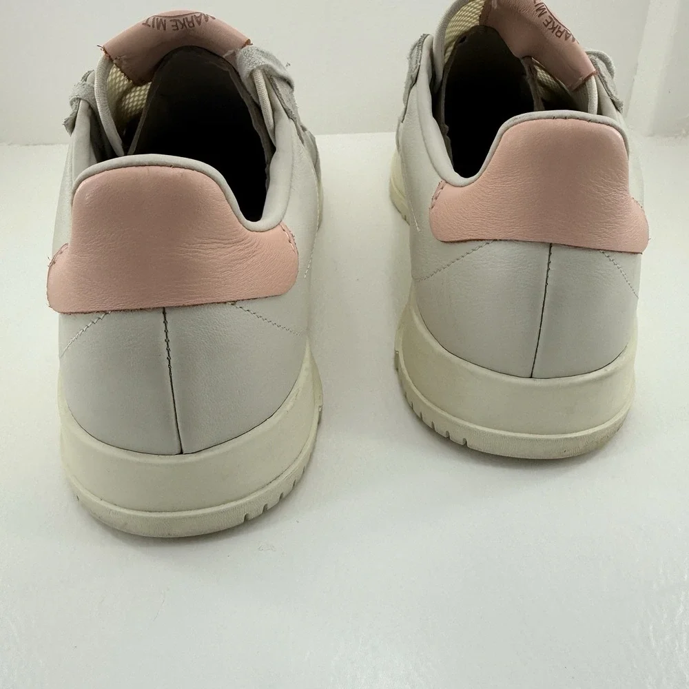Adidas SC Premiere Mens 13 Raw White Vapour Pink Leather Suede Shoes EE6020
